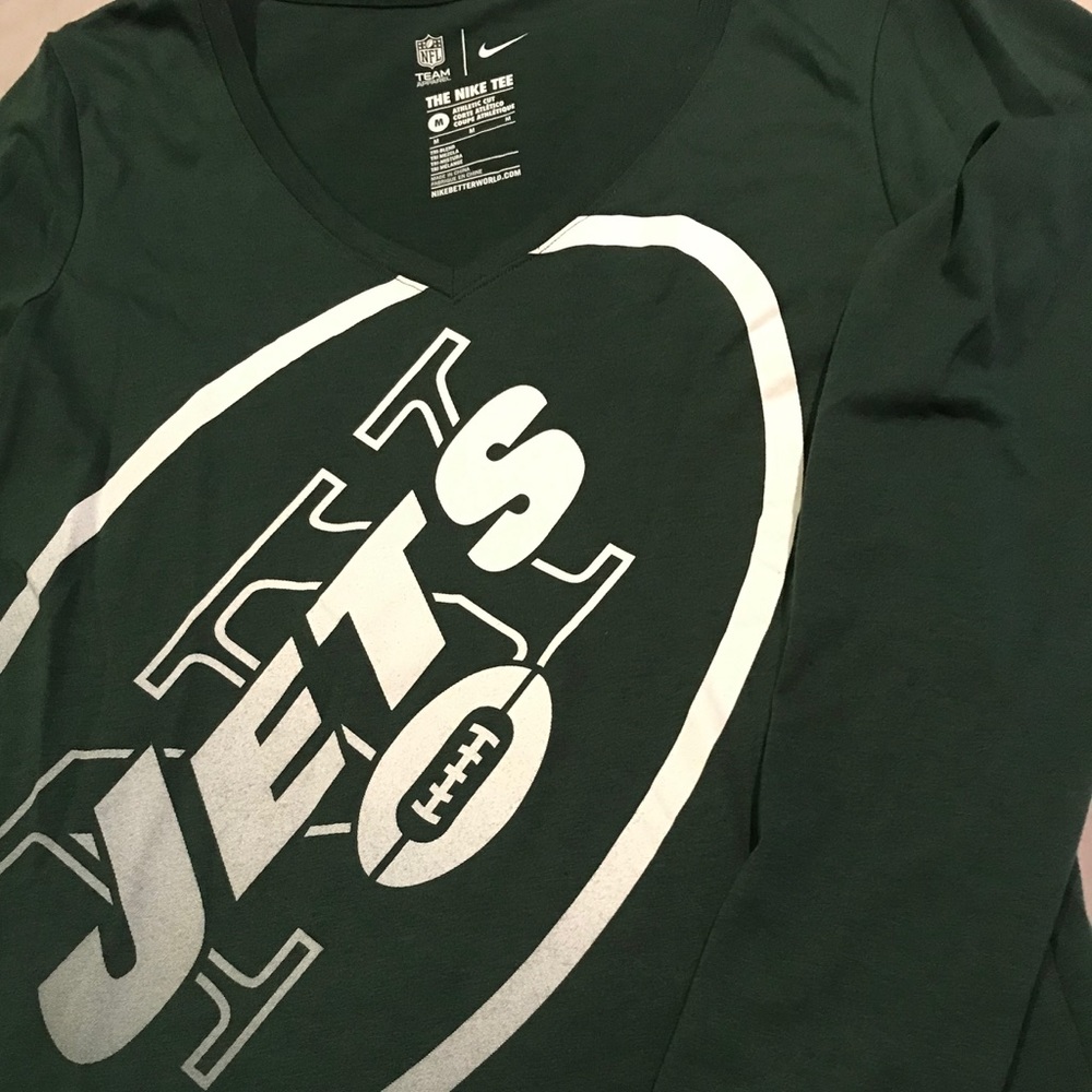 New York Jets Nike Women’s Long Sleeve V Neck M